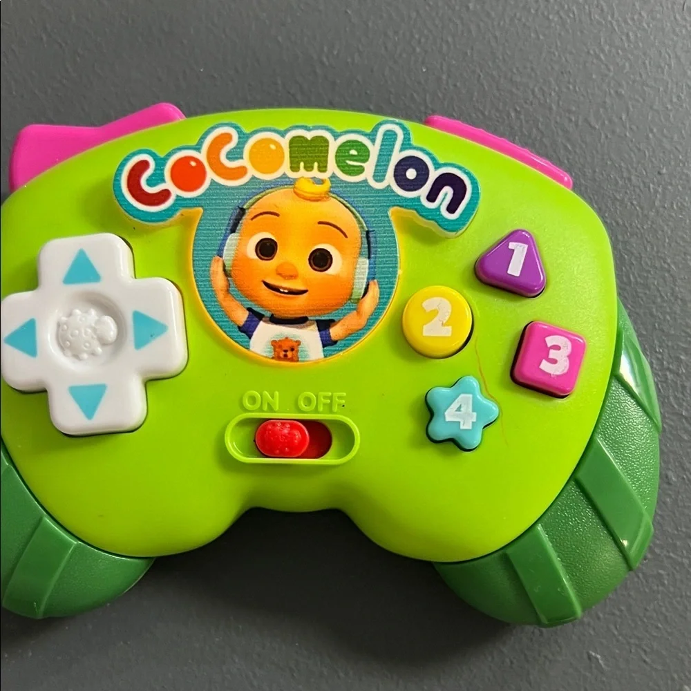 CoComelon Green and Pink Kids' Game Controller